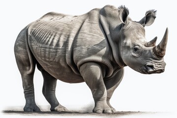 Obraz premium Rhino. Generative AI.