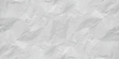 White creased crumpled paper sheet texture can be use as background. Ragged White Paper, white waxed packing paper texture.	