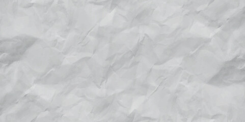 White creased crumpled paper sheet texture can be use as background. Ragged White Paper, white waxed packing paper texture.	
