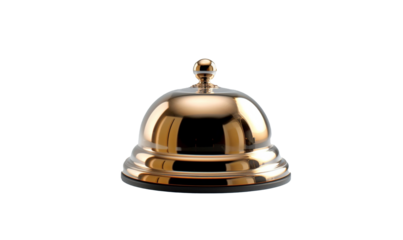 service bell on a white background HD transparent background PNG Stock Photographic Image