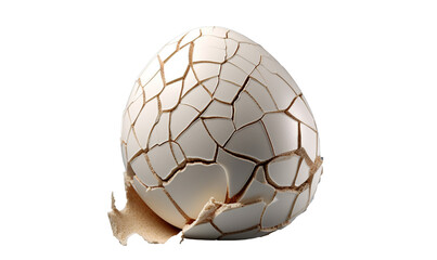 Cracked egg with ribbon HD transparent background PNG Stock Photographic Image