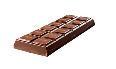 chocolate bar isolated on white HD transparent background PNG Stock Photographic Image