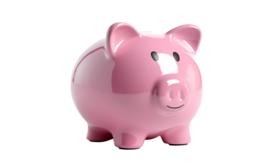 piggy bank isolated on white HD transparent background PNG Stock Photographic Image