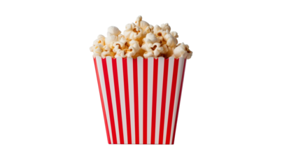 popcorn in a box HD transparent background PNG Stock Photographic Image