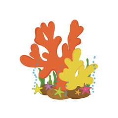 Coral starfish