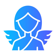 angel gradient icon