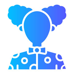 clown gradient icon