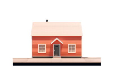 wooden house isolated on white HD transparent background PNG Stock Photographic Image