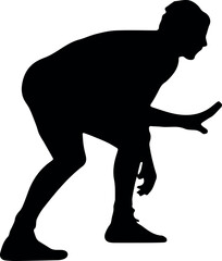 silhouette of a person