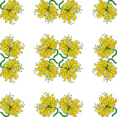 set of flower