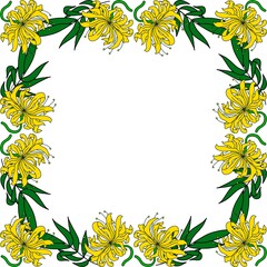 frame flower 