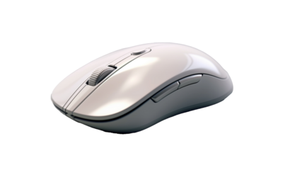 computer mouse isolated on white HD transparent background PNG Stock Photographic Image