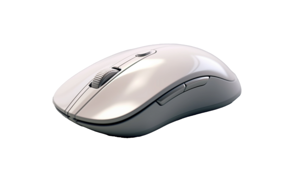 computer mouse isolated on white HD transparent background PNG Stock Photographic Image