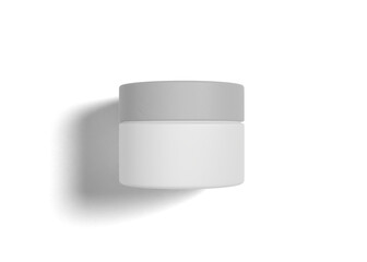 Cosmetic jar mockup