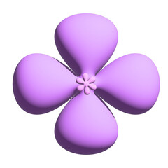 Fototapeta na wymiar Flower 3D