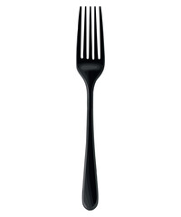 black fork vector illustration
