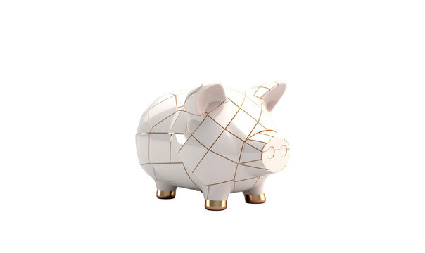 piggy bank isolated on white HD transparent background PNG Stock Photographic Image