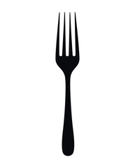 black fork illustration