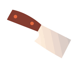 butcher knife vector