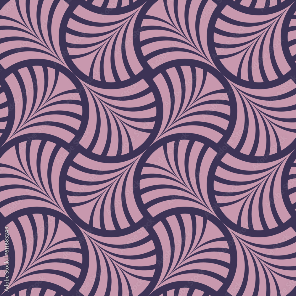 Poster abstract repeating seamless geometric pattern