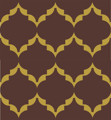 Abstract seamless Moroccan trellis patterns