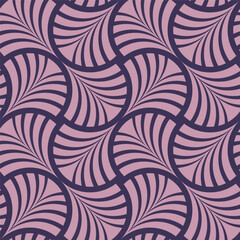 Abstract repeating seamless geometric pattern - 611683249