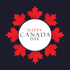 Canada Day 2023 Vector illustration