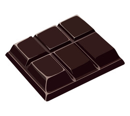 small chocolate bar vector design