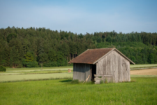 Heustadel am Feld