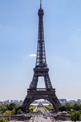 Fototapeta na wymiar Stunning photo of Eiffel Tower in Paris