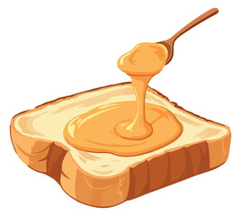 bread with honey