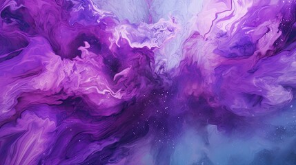 Purple Paint Smear Abstract Background, Generative AI Illustration