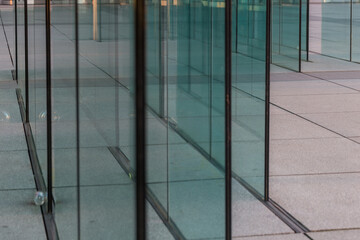 reflection in the window