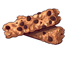 Organic chocolate cookie snack