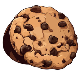 Homemade chocolate chip cookies