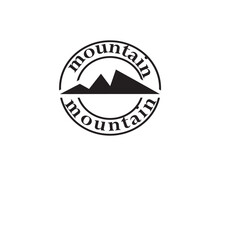 Mountain icon Logo Template Vector illustration design Mountain landscape logo design. Hiking travel and adventure concept design.