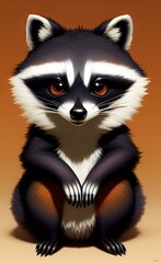 Obraz premium Racoon