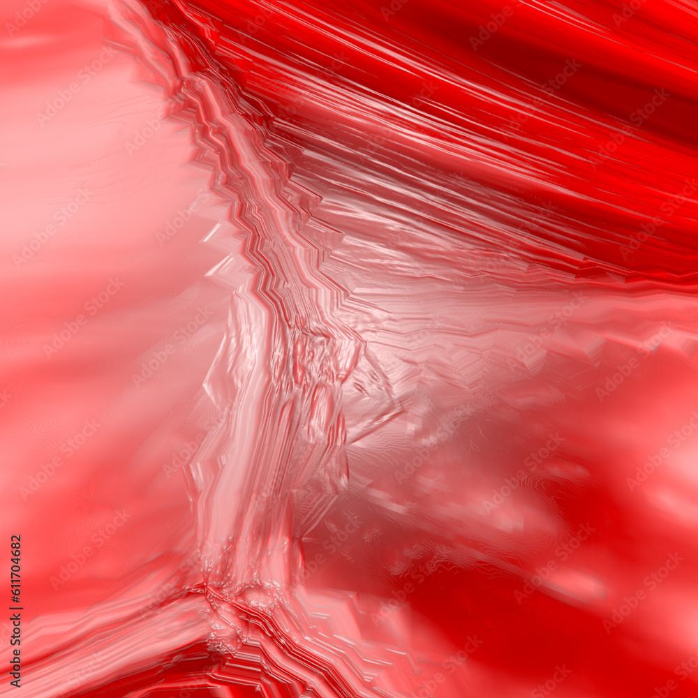 Poster glossy red background texture with shiny light for cover, poster, and backdrop concept in 3d renderi