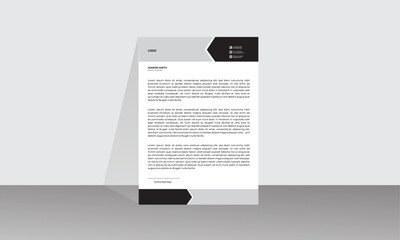 Unique letterhead design template for your Business.