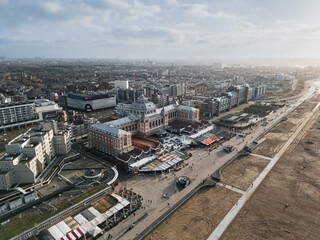 Fototapeta premium Kurhaus from a high view