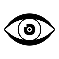 Cyber Eye Glyph Icon