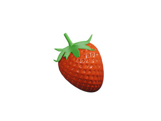 strawberry 3D