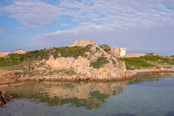 La meravigliosa scogliera di Tegge a La Maddalena, Sardegna
