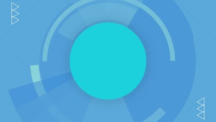 Animated blue backgrounds for video works