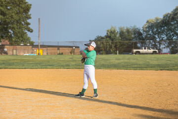 Philadelphia, Pennsylvania, USA - May 2023 - Baseball players in action on the stadium, baseball batter waiting to strike the ball.