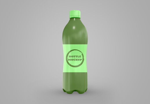 Bottle Plastic Mockup