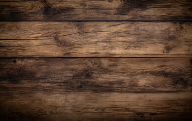 Brown wood texture. Abstract background, Generative AI