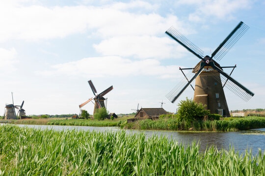 Mulini a vento olandesi a Kinderdijk