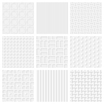 Embossed surface seamless pattern