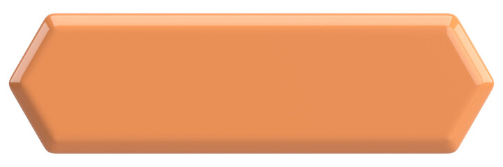 Obraz premium 3D button. Empty button. 3D illustration.